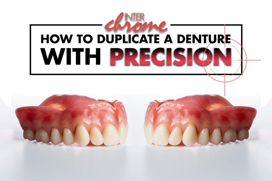 duplicate denture with precision
